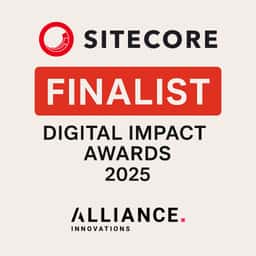 Alliance Innovations Named Finalist for 2025 Sitecore Digital Impact Awards