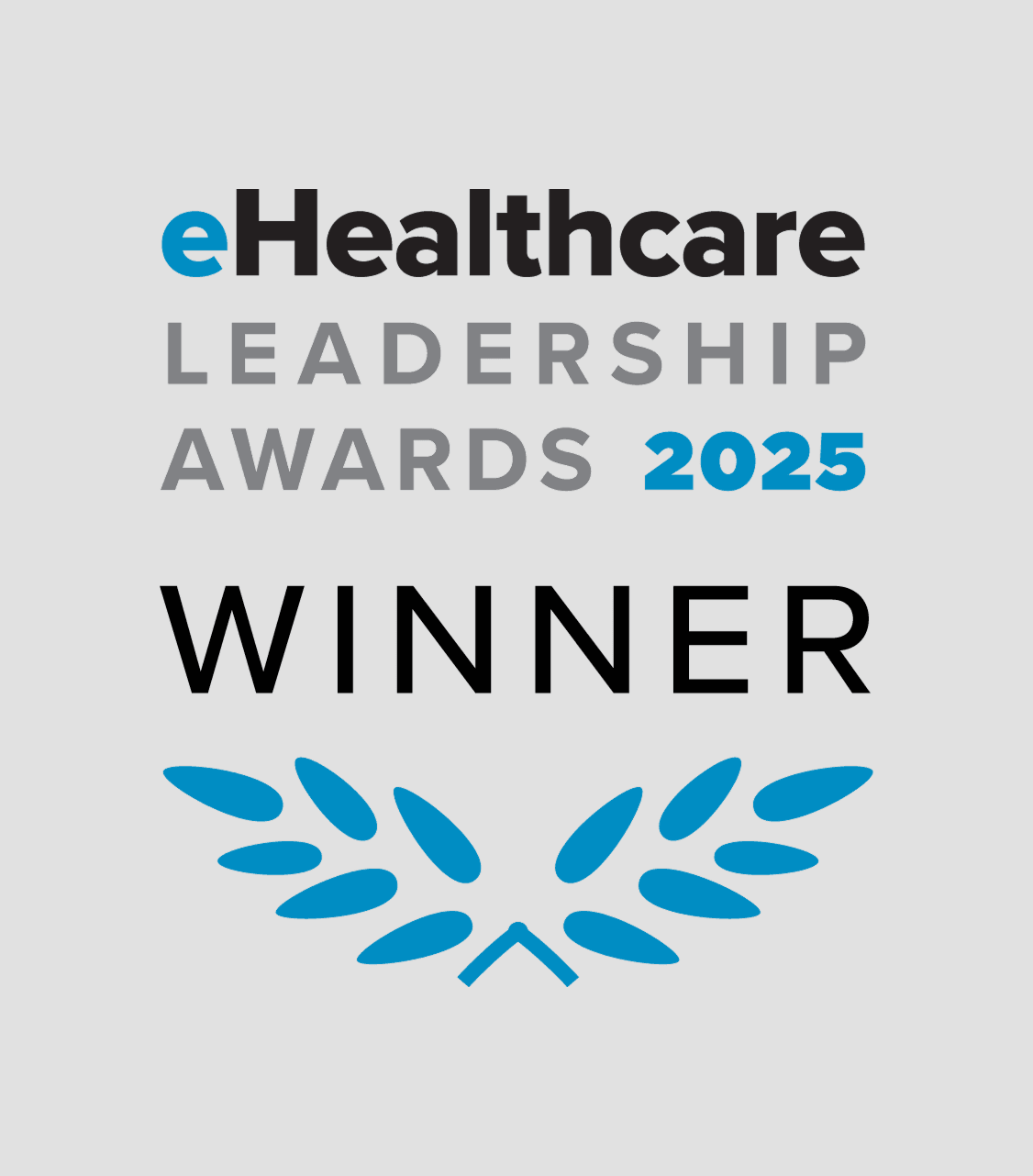 eHealthcare Leadership Awards 2025 Badge